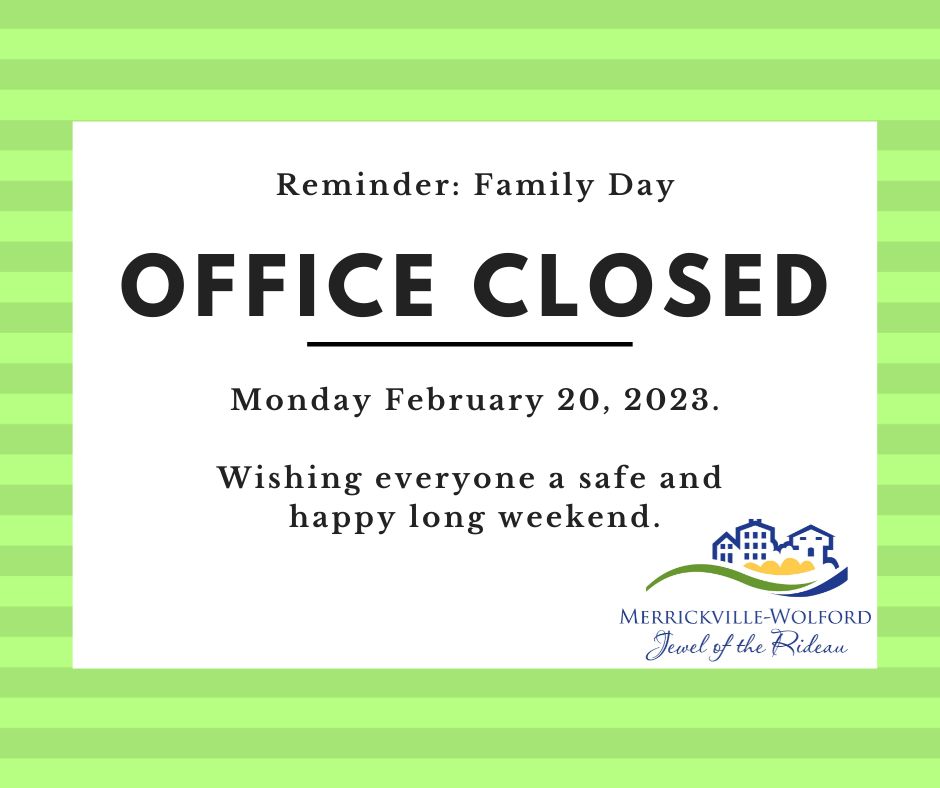 Family Day 2023 office closed