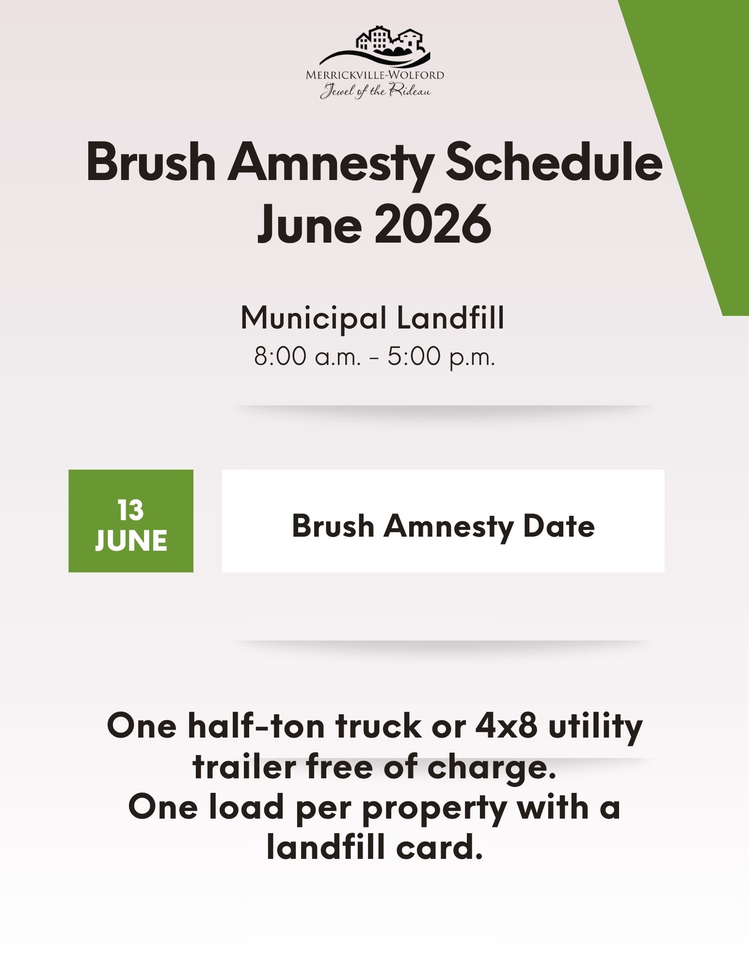 Brush Amnesty Date June 2026