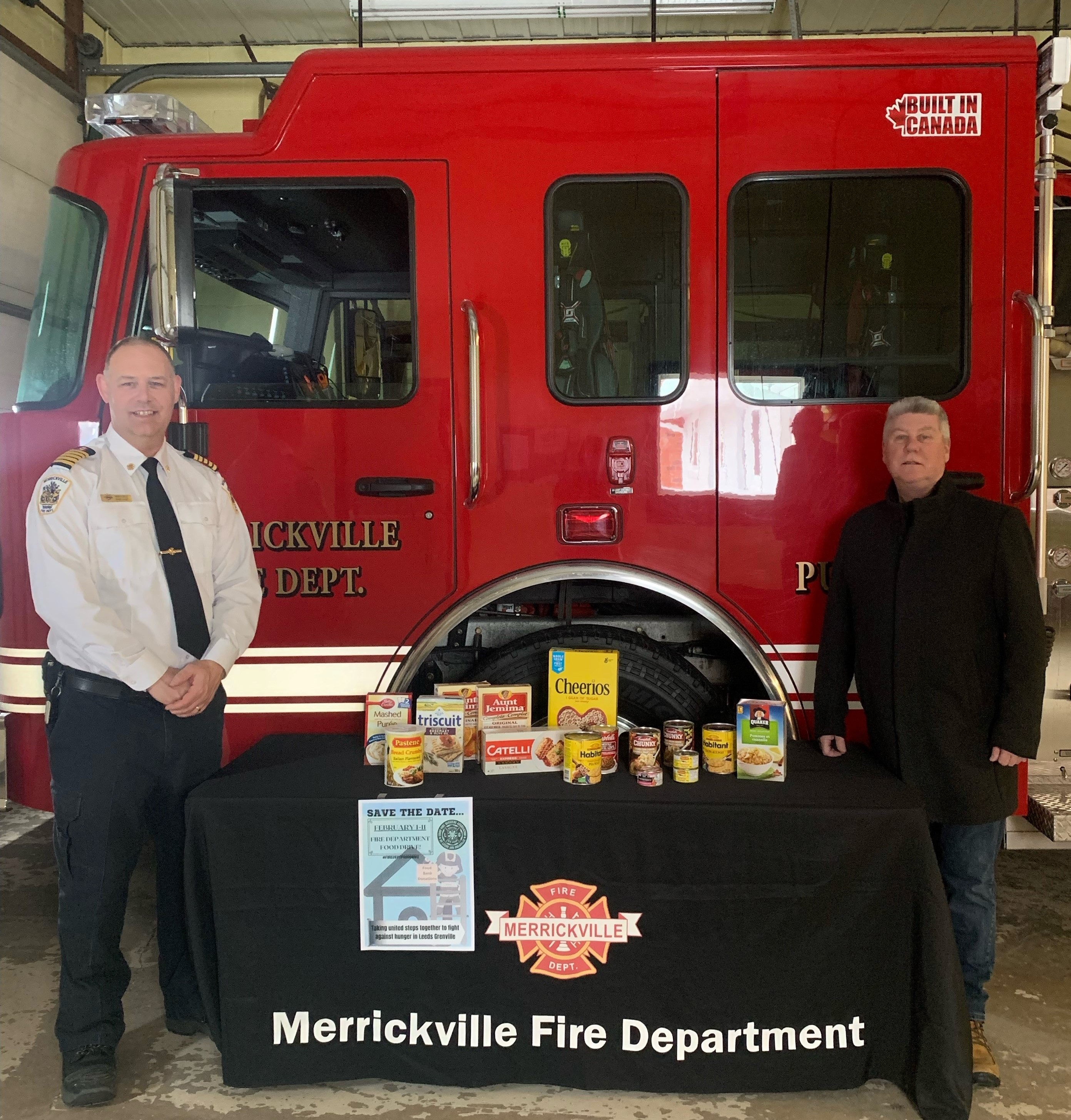 Fire Department Food Drive 2023 2