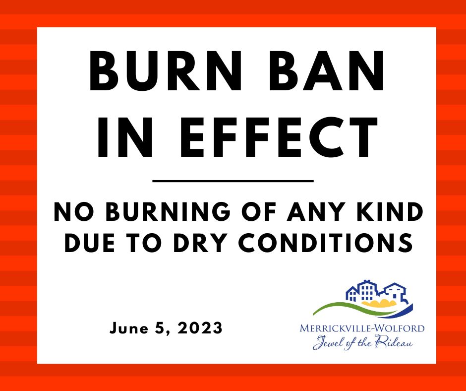 June 5 2023 Burn Ban