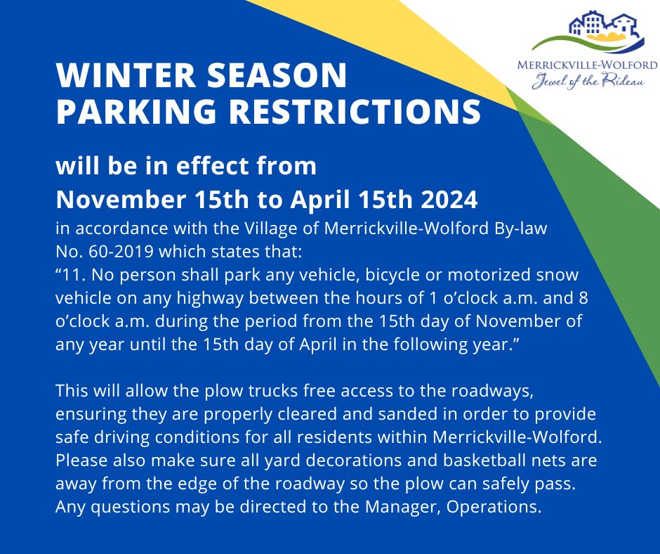 Winter Parking 2023