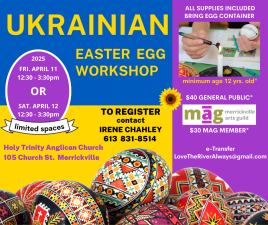 Ukrainian Easter Egg Decorating Workshop
