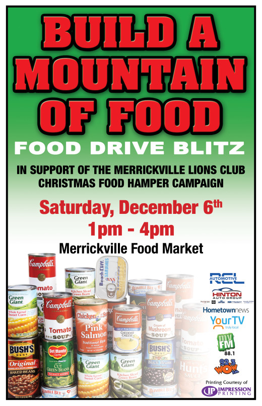 Build a Mountain of Food Hamper Donation Program