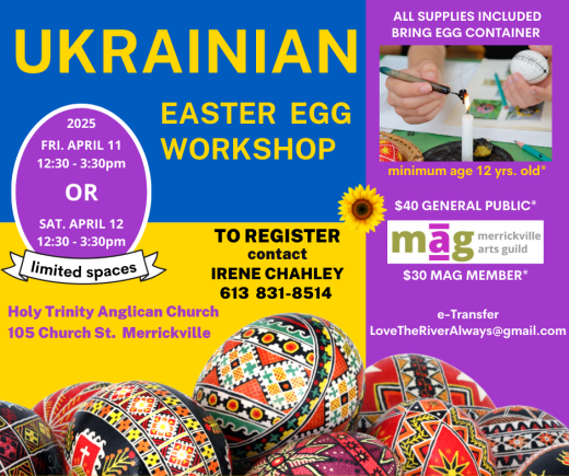Ukrainian Easter Egg Decorating Workshop